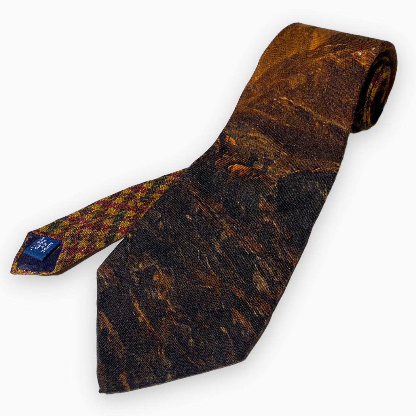 Vintage Polo Ralph Lauren Mountain Tie