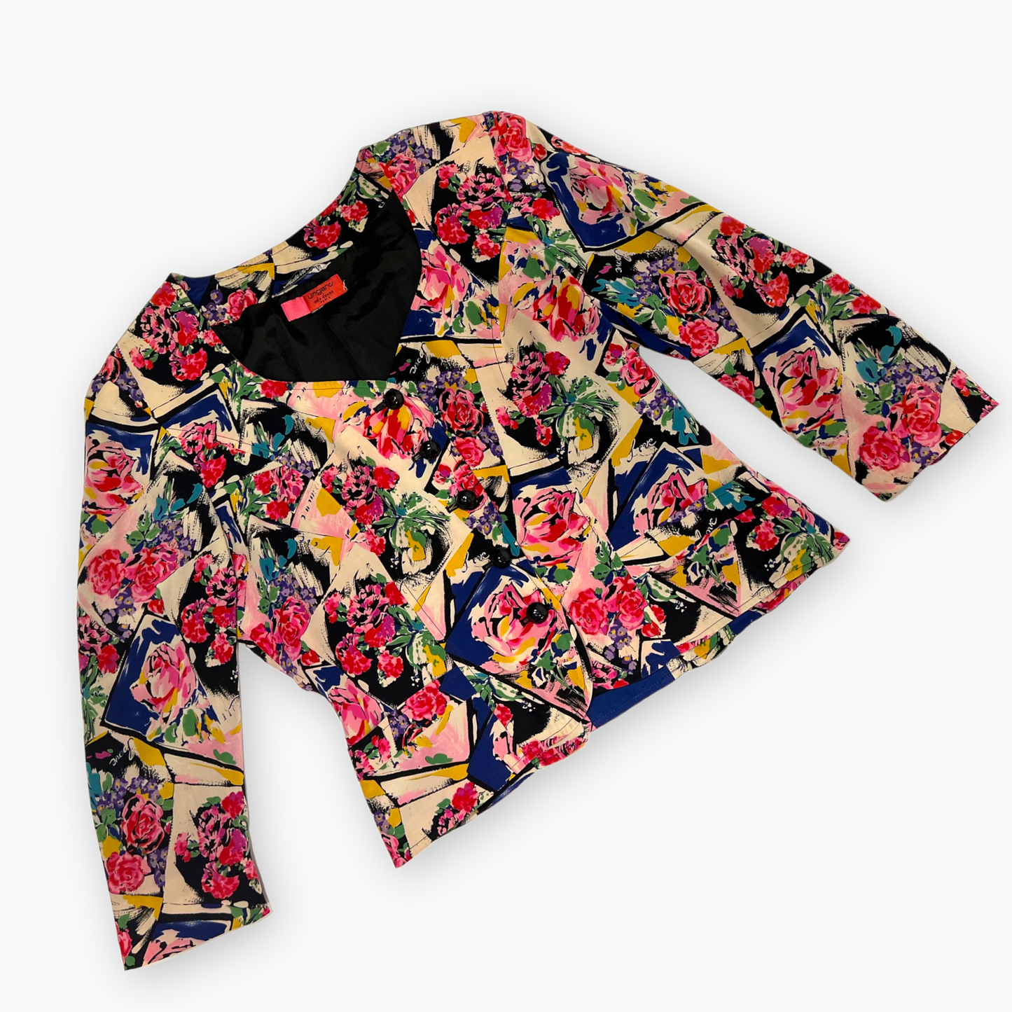 Emmanuel Ungaro Floral Skirt Suit