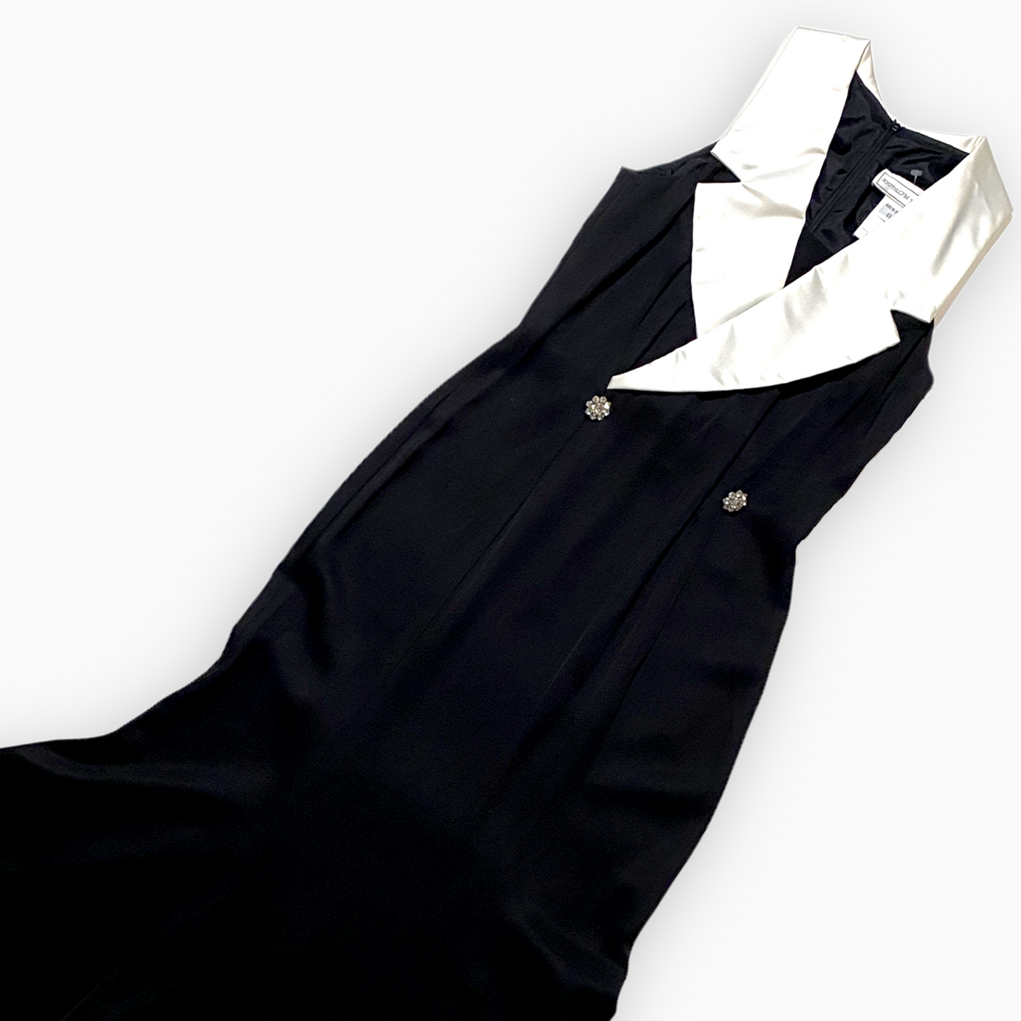 Vintage Black & White Blazer Dress