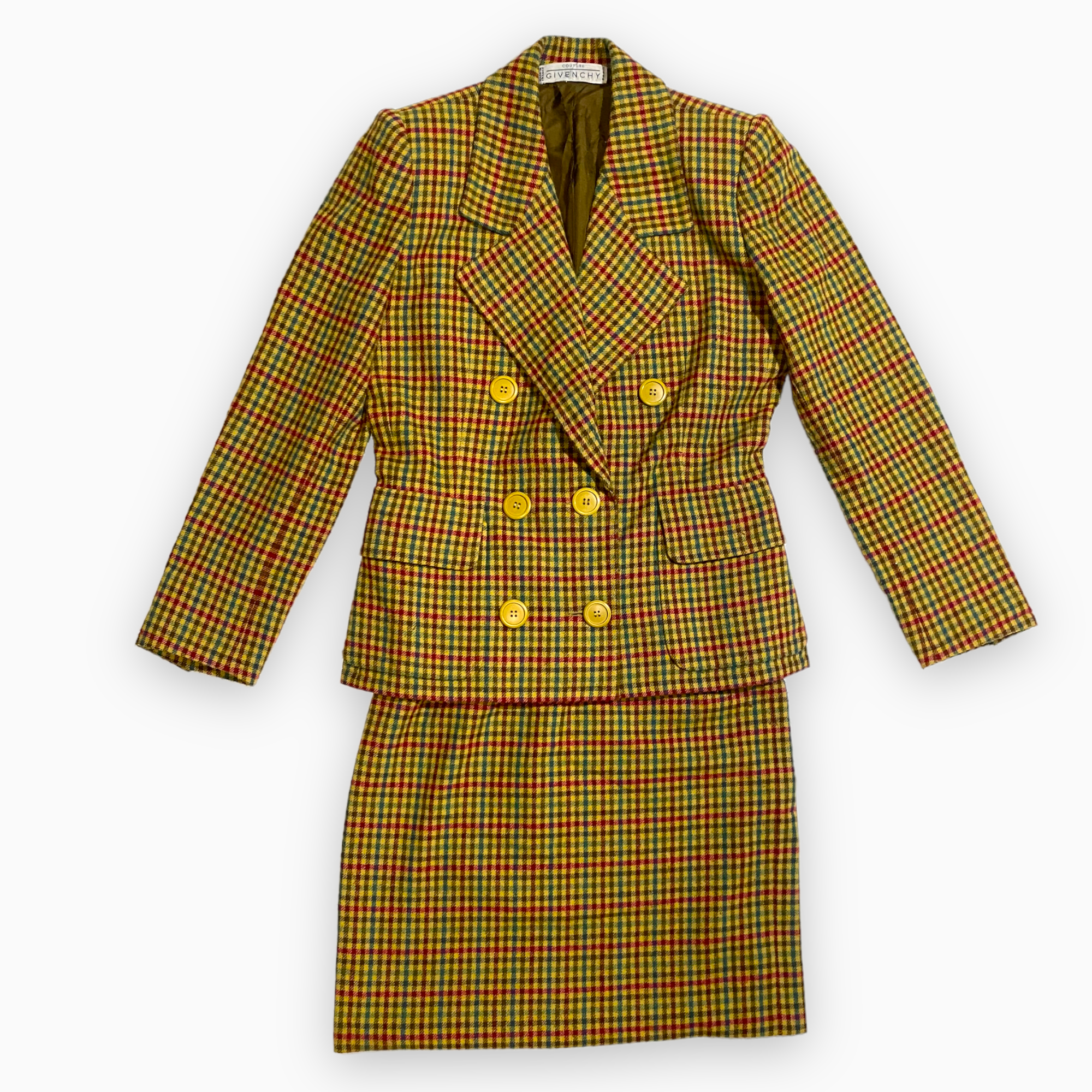 WOMEN'S CLUELESS CHER Costume 90s Fancy Dress Yellow Check Skirt Suit  £44.99 - PicClick UK