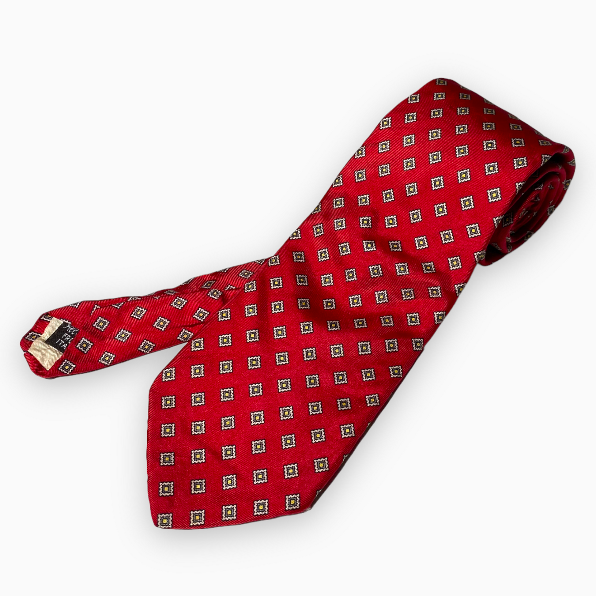 Vintage Givenchy Red Silk Necktie