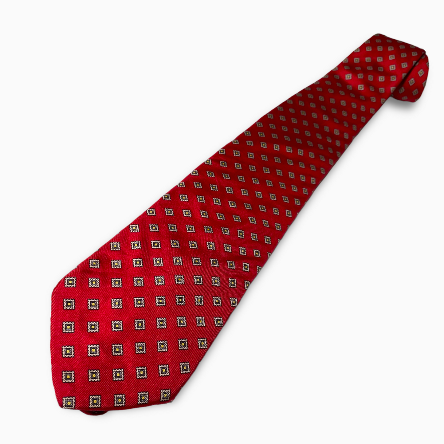 Vintage Givenchy Red Silk Necktie