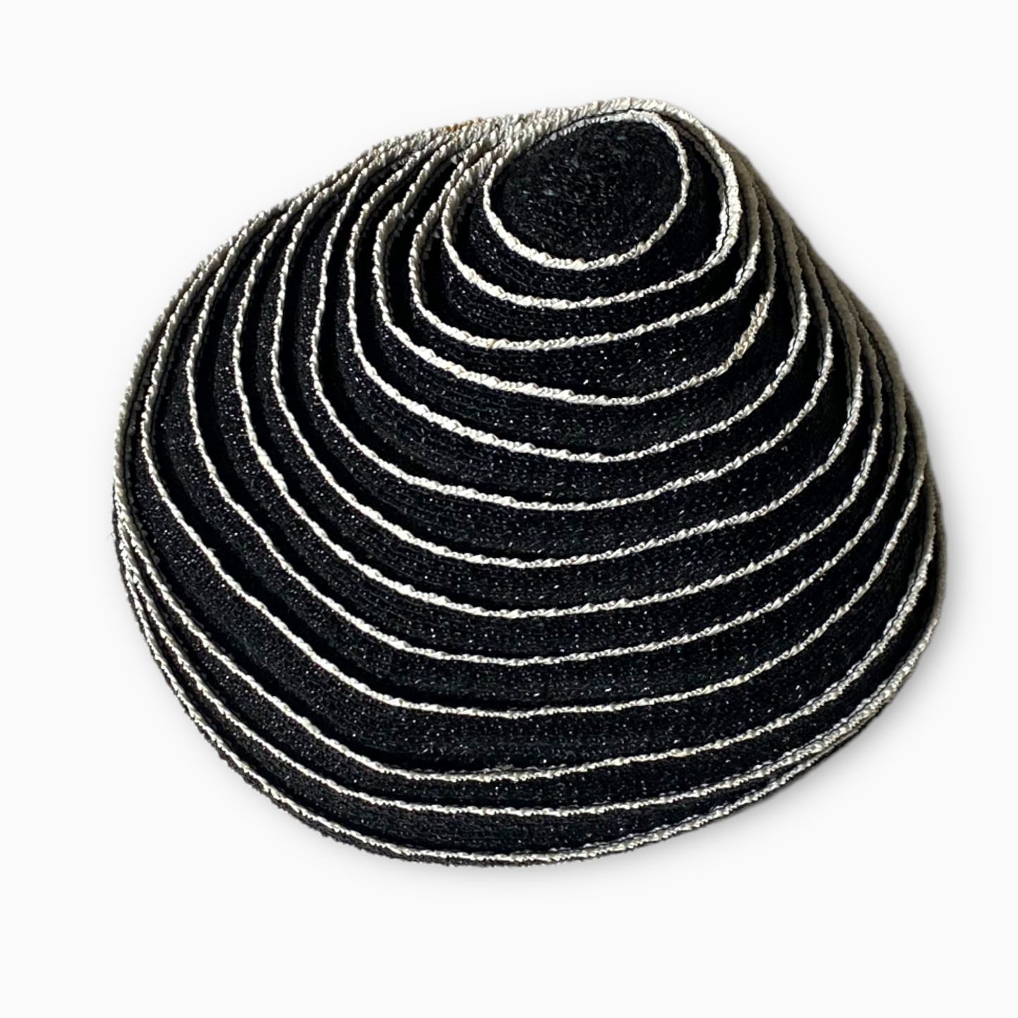 Vintage Black & White Chapeau